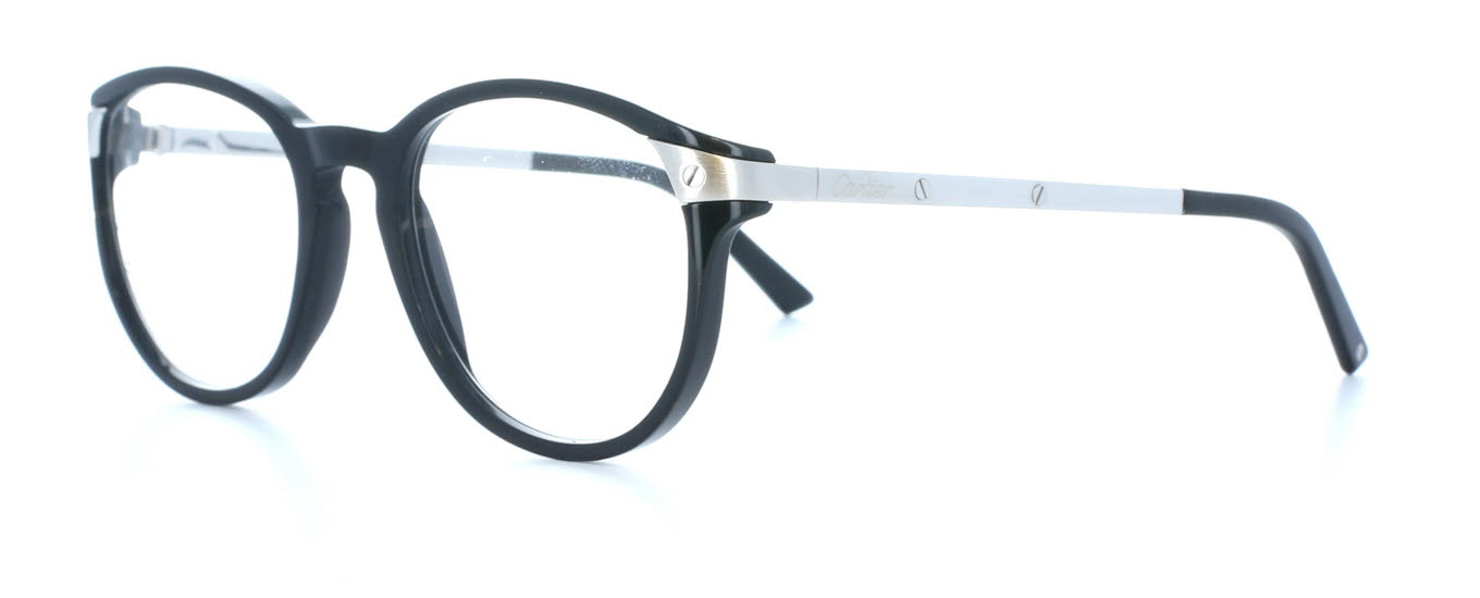 Cartier, EYE00129 Santos Miller* black