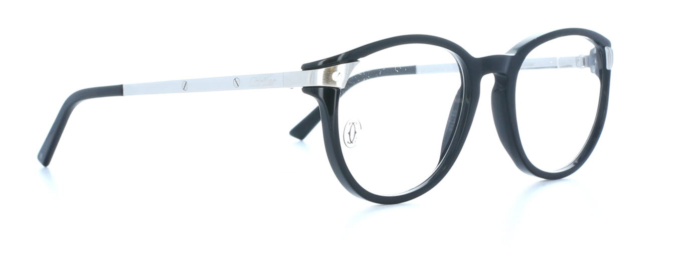 Cartier, EYE00129 Santos Miller* black