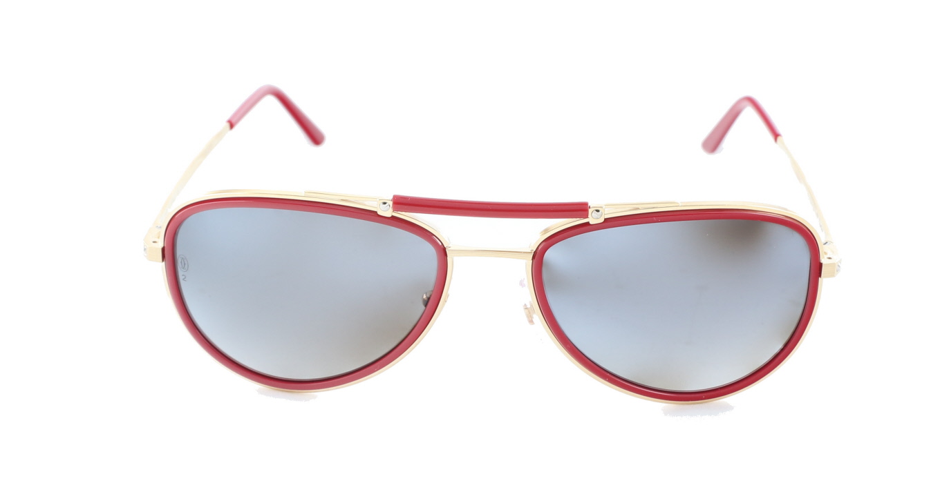 Cartier, ESW00198 Santos Cartier Horizon Voltige' brushed gold