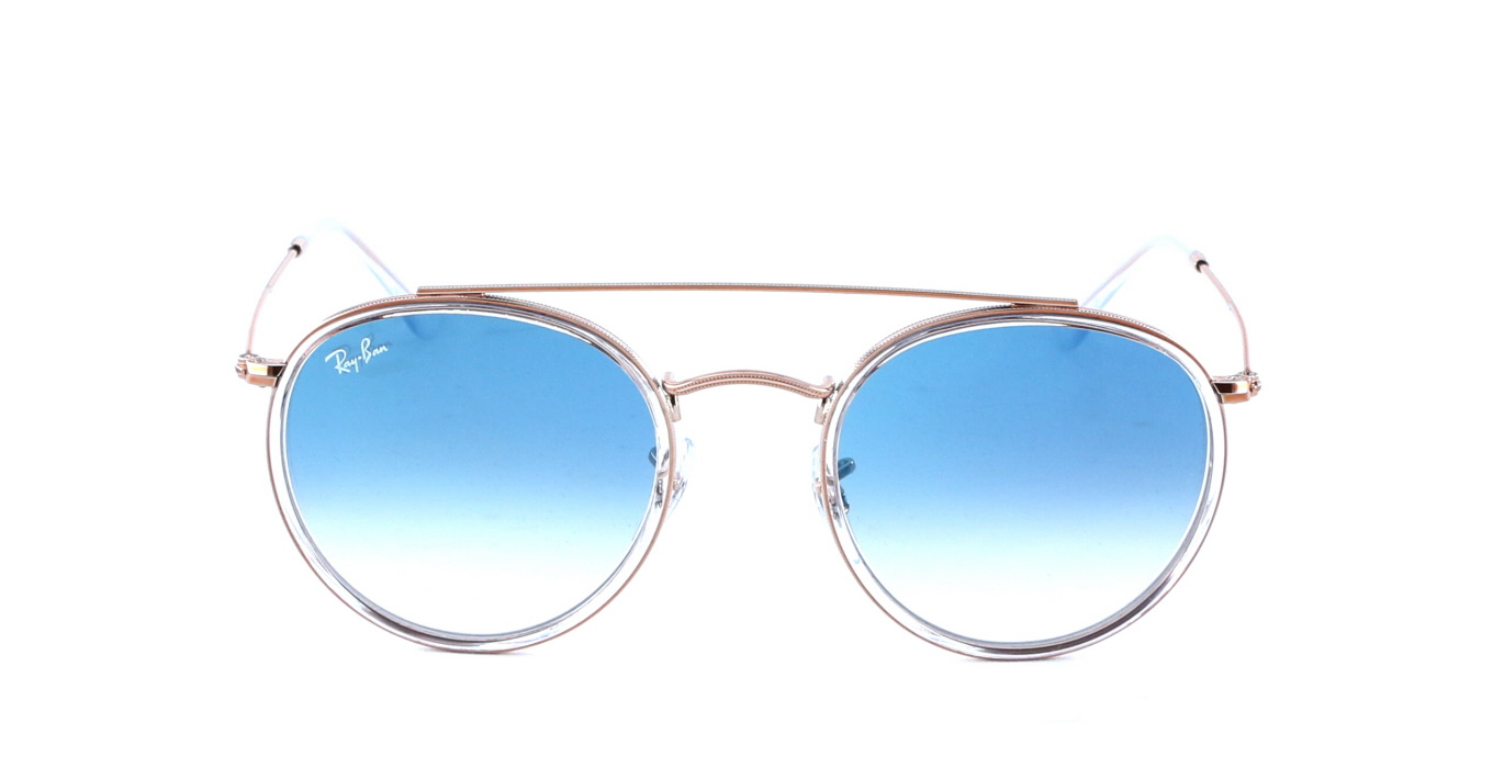 Ray Ban, RB3647-N Round Double Bridge 9068/3F