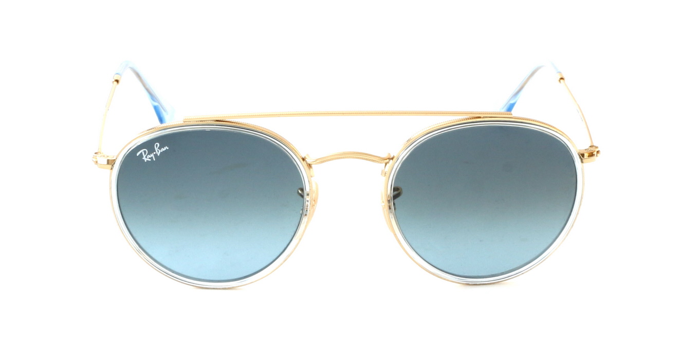 Ray Ban, RB3647-N Round Double Bridge 9123/3M