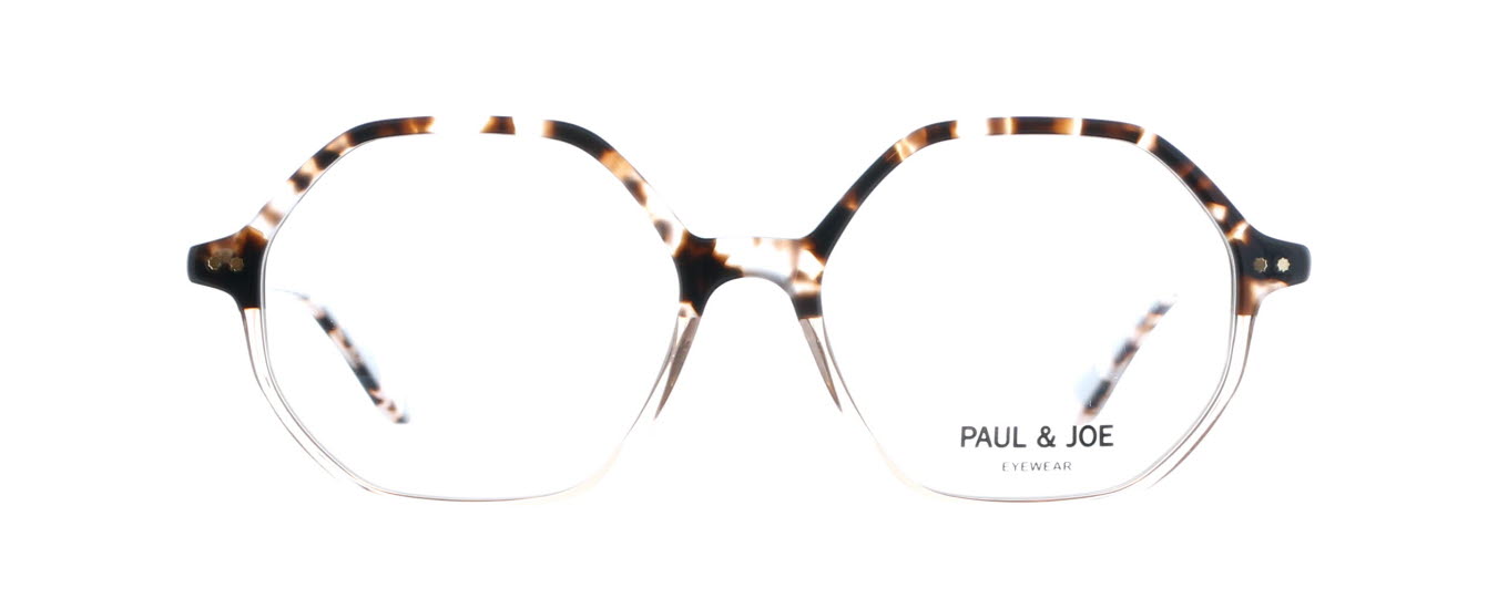 Lunettes De Vue/solaire PAUL + JOE Daisy 01 - Monture Violet Transparent Or Carrée - Neuf Sans étiquette