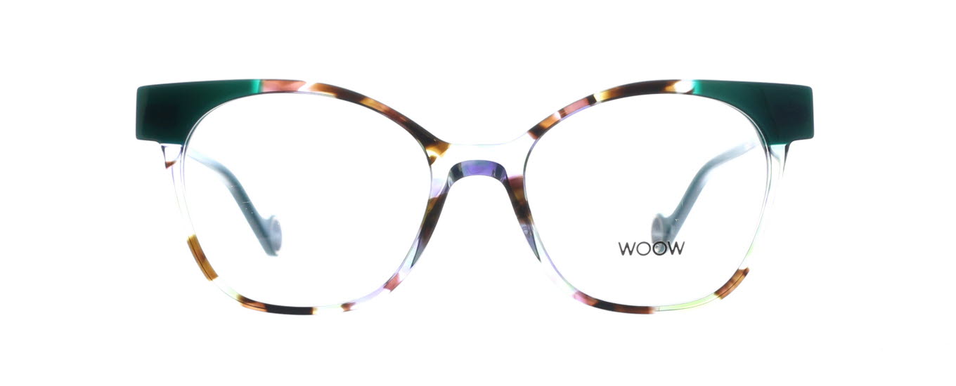 Lunettes De Vue Créateur WOOW – Monture Violette œil De Chat – Neuf Avec étiquettes – 49mm