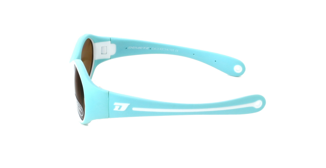 DEMETZ, Baby Clip43 Turquoise blanc