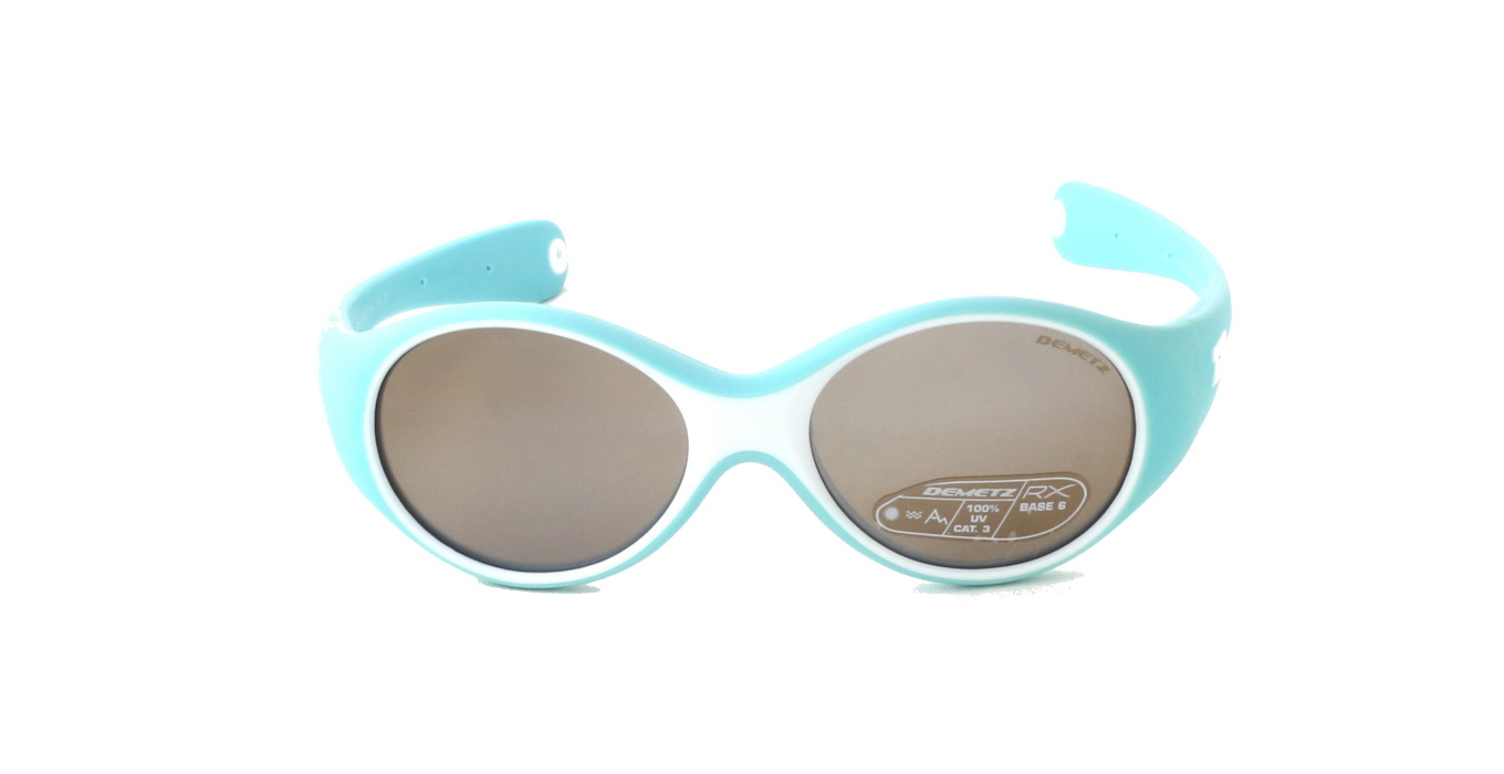 DEMETZ, Baby Clip43 Turquoise blanc