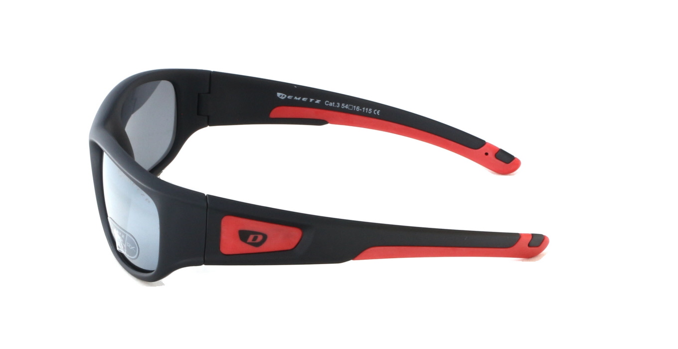 DEMETZ, LIKEN Noir Mat Rouge Mat