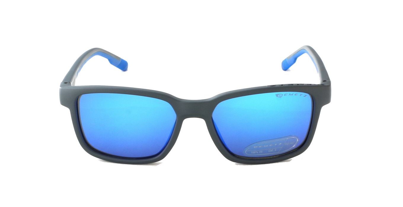 DEMETZ, HIDE Gris Mat Bleu