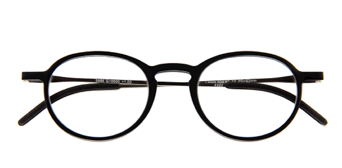 Eyekepper Lesebrille Mit Ultradünnem Flexrahmen - TR-90 Material, Kratzfeste Linsen, Rundes Design