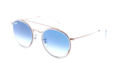 Ray Ban, RB3647-N Round Double Bridge 9068/3F